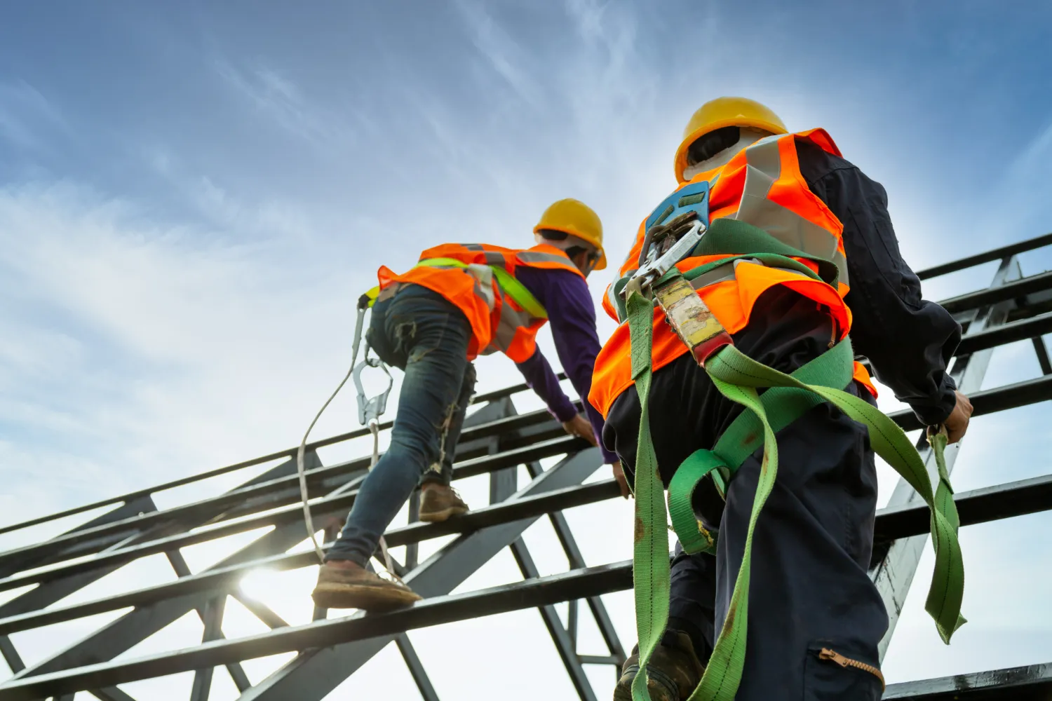 Scaffolding for bridge construction