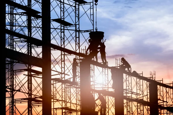 Construction scaffolding